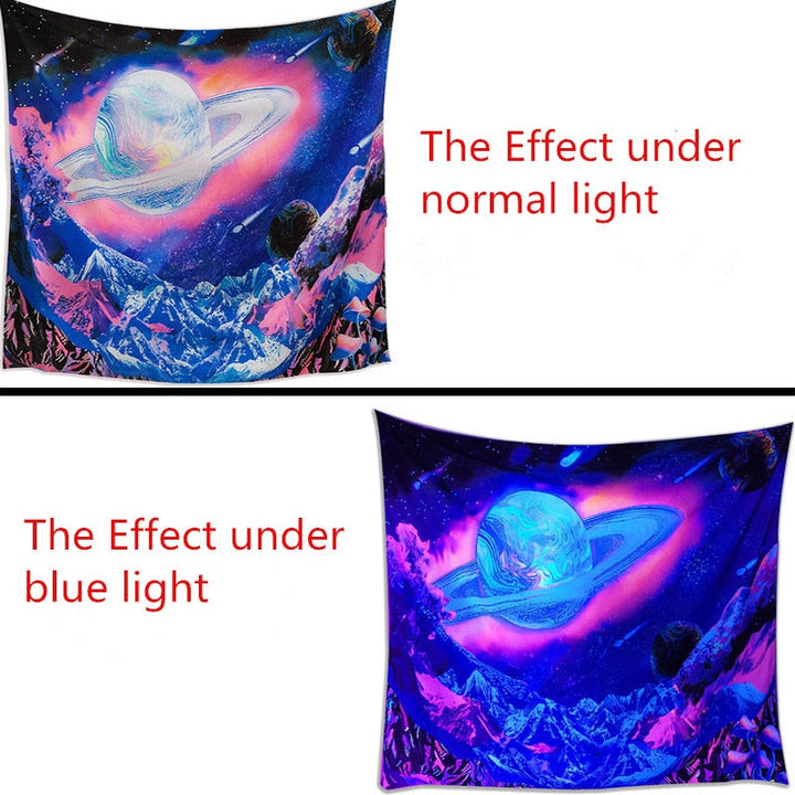 Lisslune | Colorful Glowing Luminous Tapestry