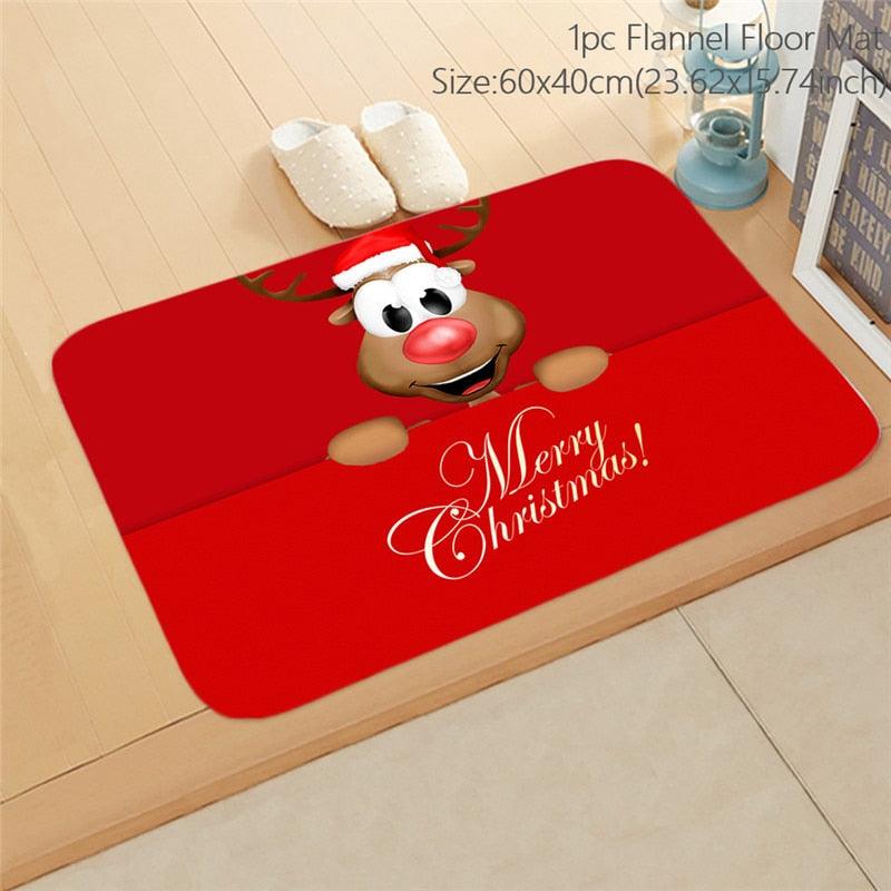 Lisslune | Cheerful Holiday Doormat for a Cheerful Welcome