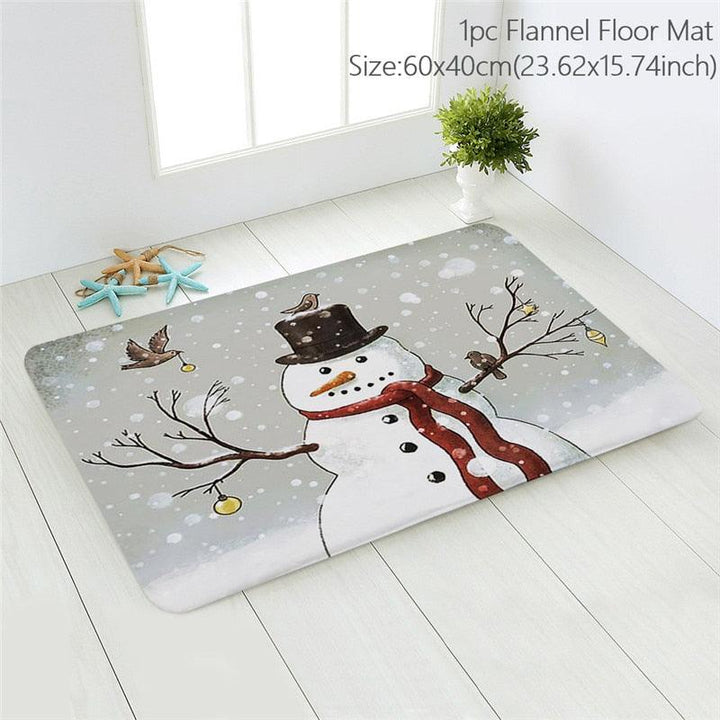 Lisslune | Cheerful Holiday Doormat for a Cheerful Welcome