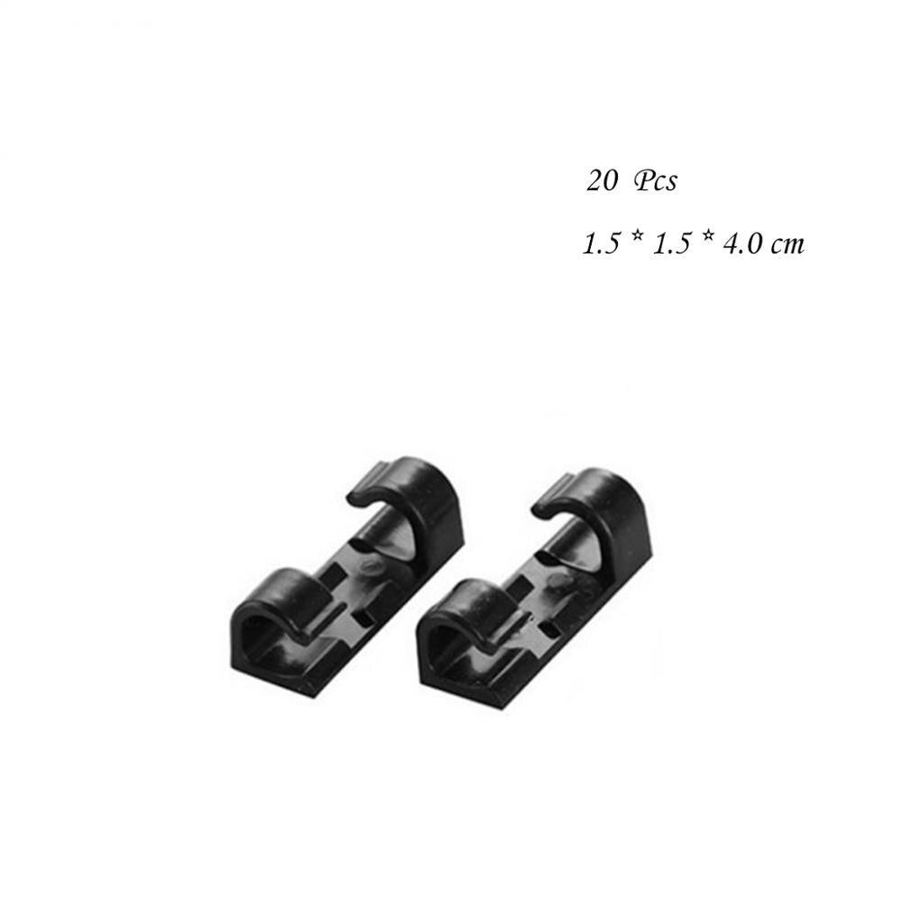 Lisslune | Self-adhesive cable ties (20 pieces)