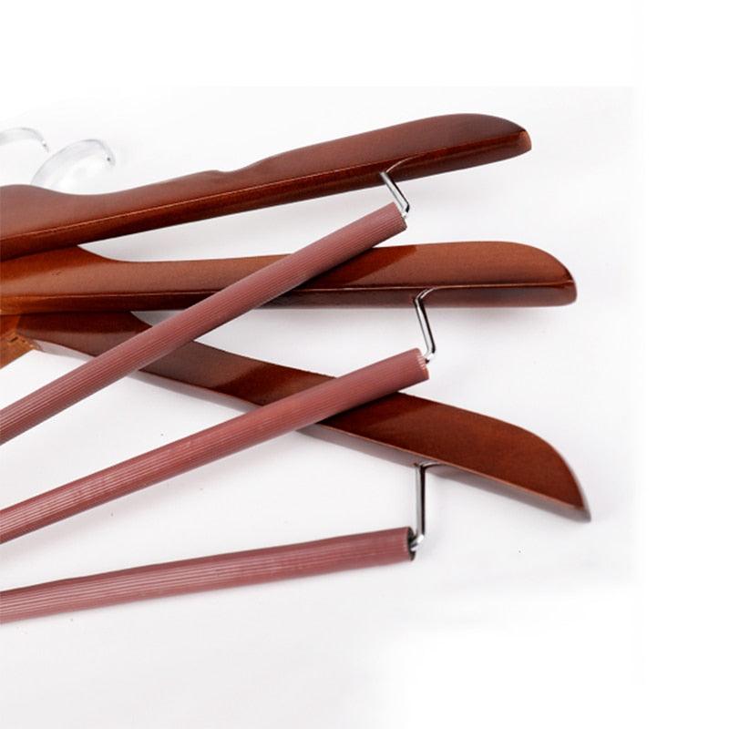 Lisslune | Rotating lotus wood hanger with non-slip swivel hook for ultimate closet organization