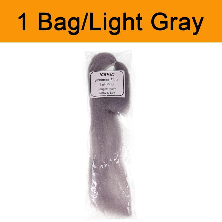 Lisslune | Transform your fly fishing with the ultimate perch streamer fiber kit - 01pack Kinky Fly Fibers