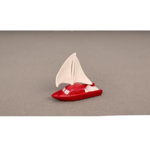 Lisslune | Nautical Charm: Exquisite Handcrafted Sailboat Sculpture