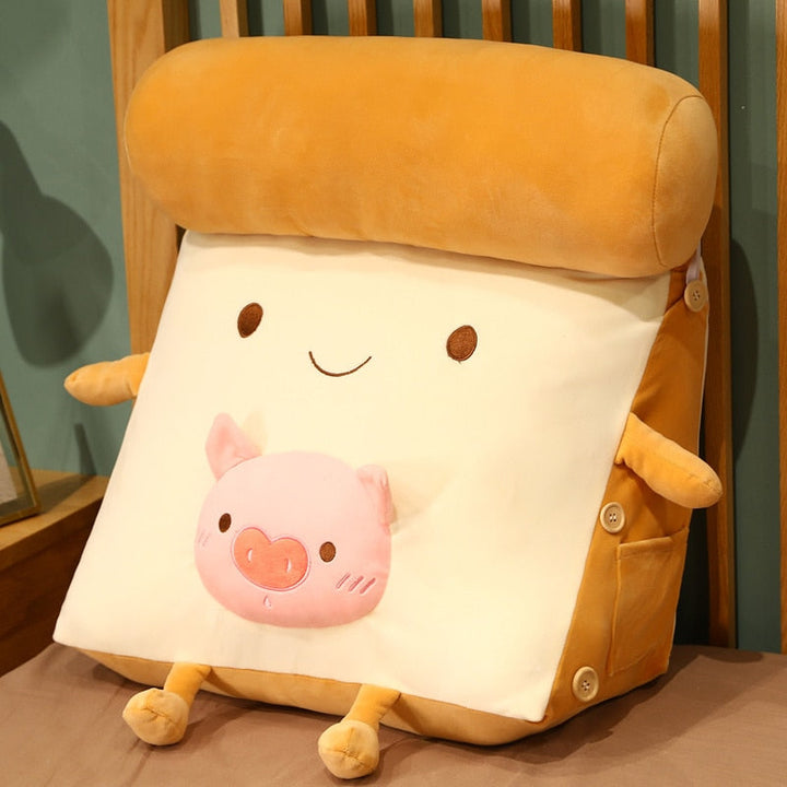 Lisslune | Fruity Toast Bread Comfy Pillow