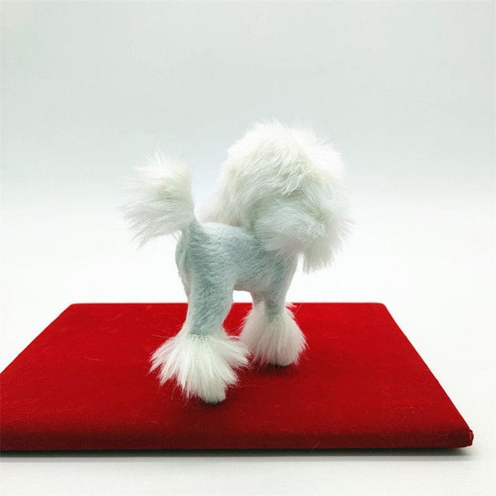 Lisslune | Shady Pink Poodle Plushie: Enchanting Home Decor Piece