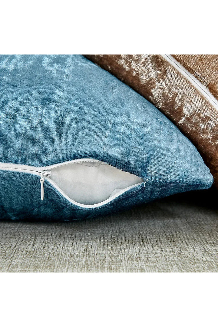 Lisslune | Beige velvet cushion cover