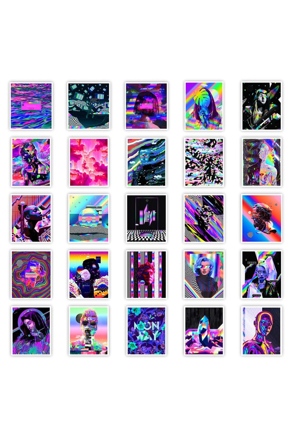 Lisslune | Psychedelic Sticker Set