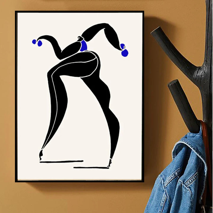 Lisslune | Silhouette Canvas Poster