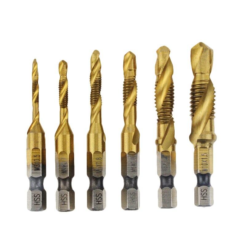 Lisslune | 6-piece metric thread cutter set
