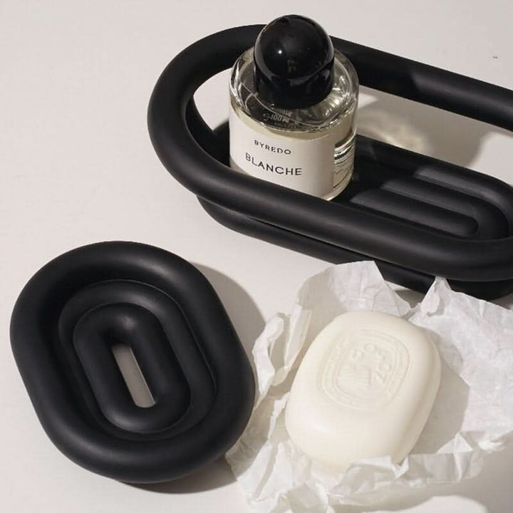 Lisslune | LUXDISH – Abstract soap dish and bathroom shelf
