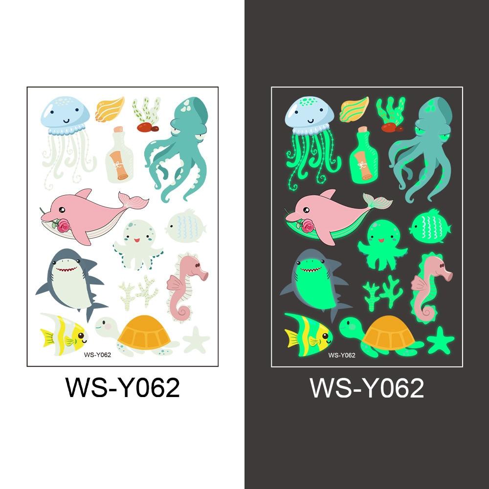 Lisslune | Temporary glowing children's tattoos