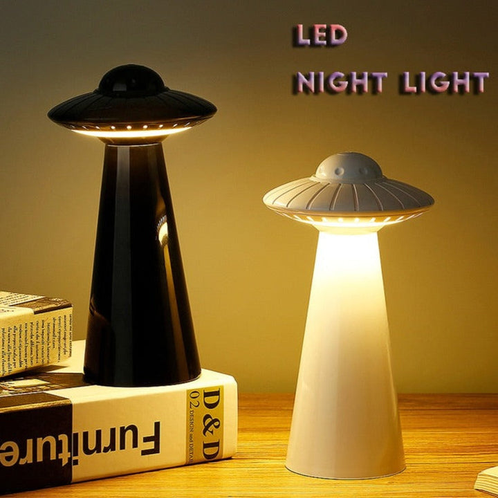 Lisslune | UFO Inspired Rechargeable LED Desk Lamp