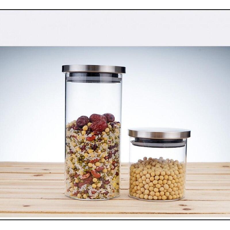 Lisslune | Glass Storage Organization Set - Enhance Your Kitchen Storage Experience