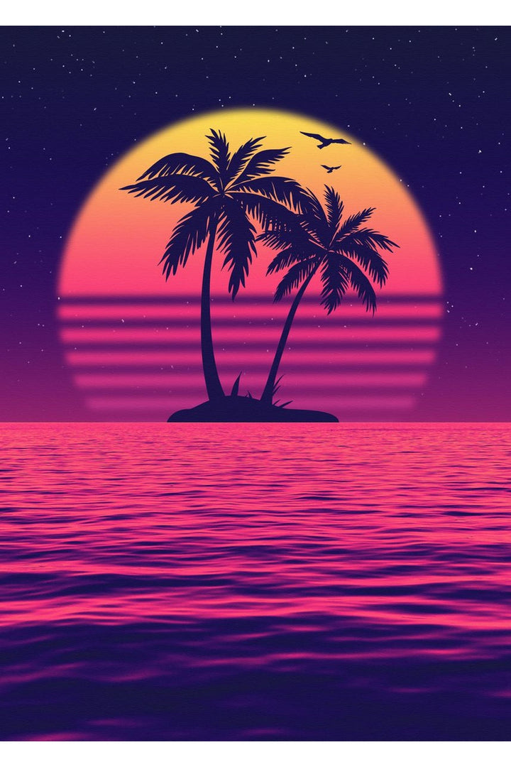 Lisslune | Night City View Poster