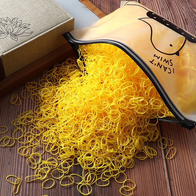 Lisslune | Mini hair bands for toddlers (1000 pieces)