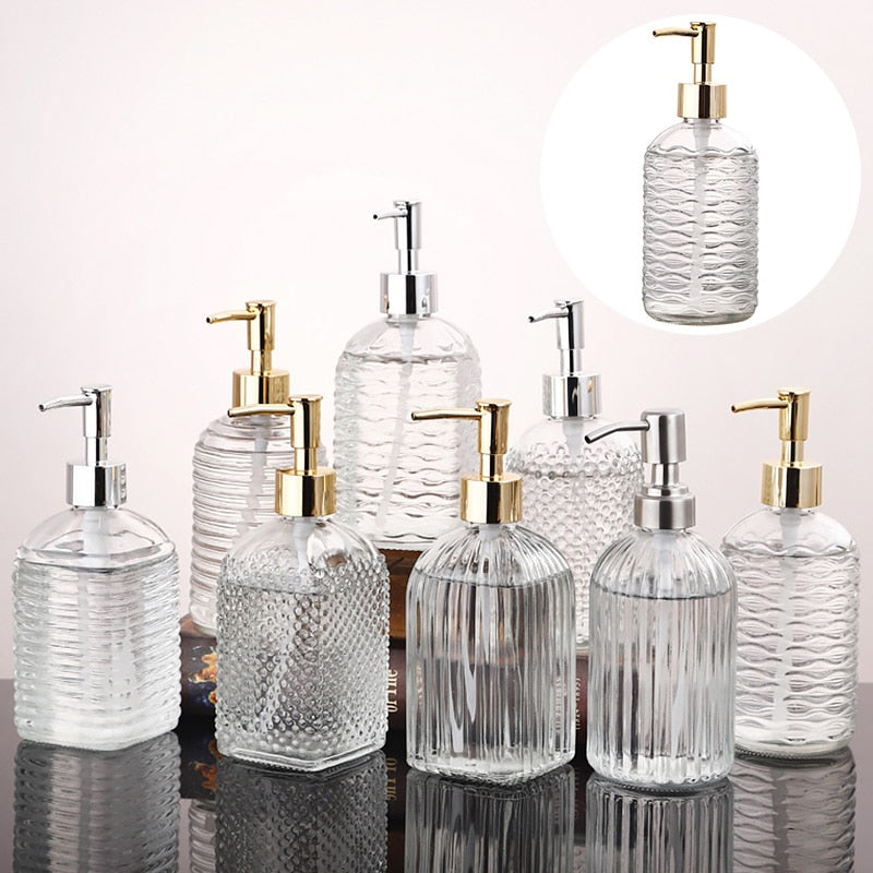 Lisslune | Glass Liquid Soap Dispenser