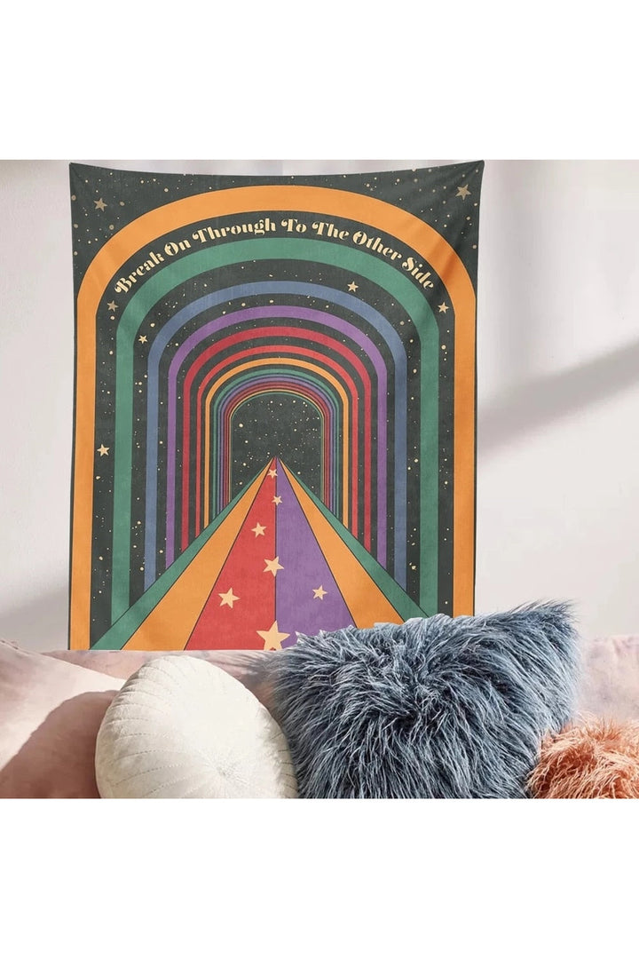 Lisslune | Gate of Eternity psychedelic tapestry