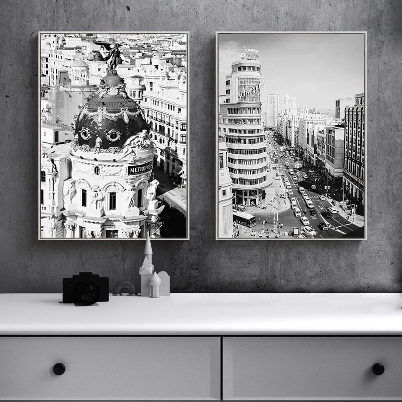 Lisslune | Street Canvas Poster