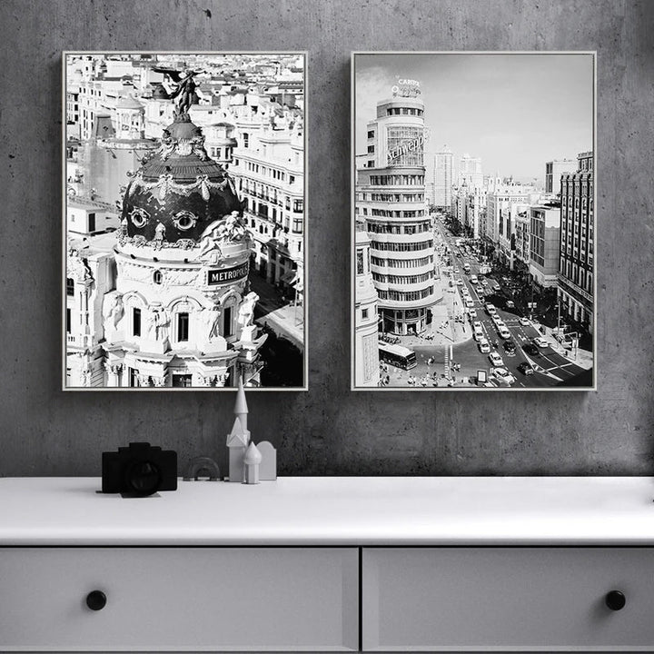 Lisslune | Street Canvas Poster