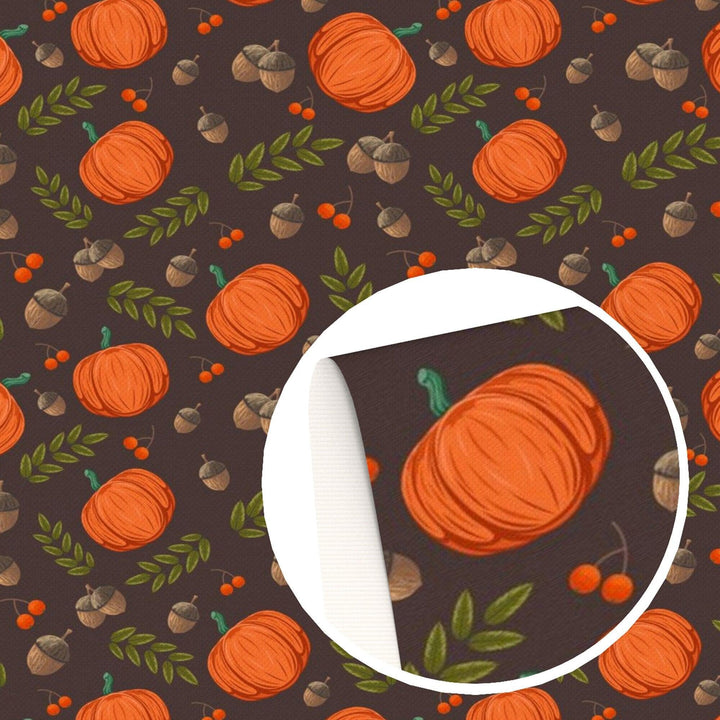 Lisslune | Autumn-inspired premium vegan leather - versatile DIY craft material for creative projects