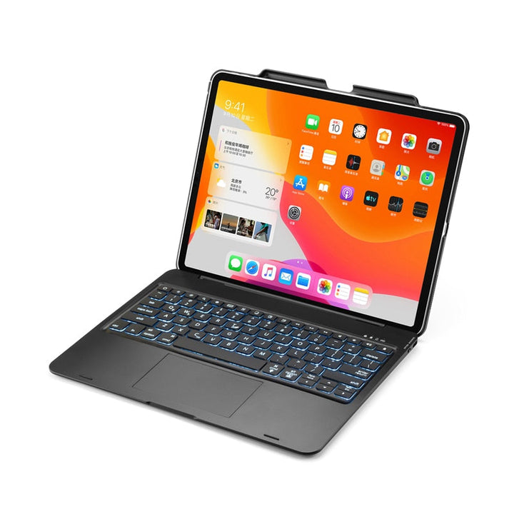 Lisslune | Wireless Backlit Keyboard iPad Holder Case