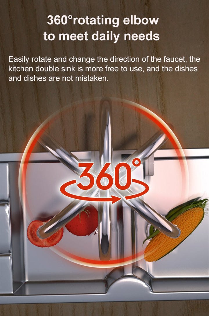 Lisslune | Smart Display Heating Kitchen Faucet