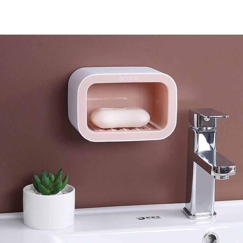 Lisslune | Elegant Botanical Wall-Mounted Soap Organizer for Stylish Bathroom Storage