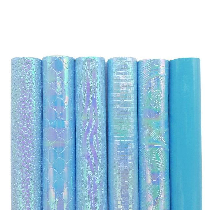 Lisslune | Enchanting Mermaid and Serpent Vegan Leather Craft Sheets - Set of 6