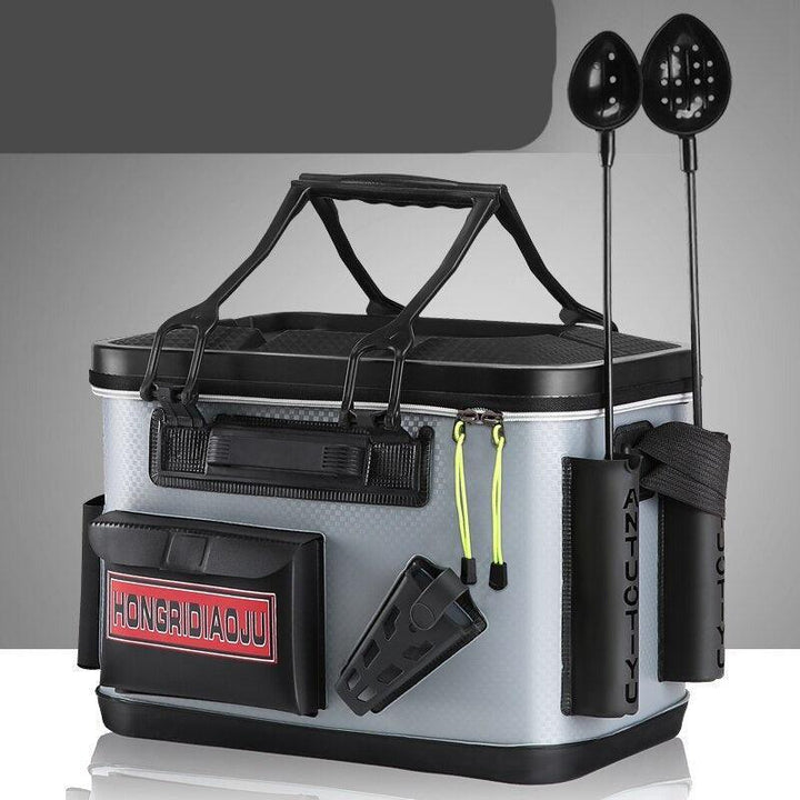 Lisslune | Fishing Pro's All-in-One EVA Fish Storage Bucket for Seamless Fishing Trips