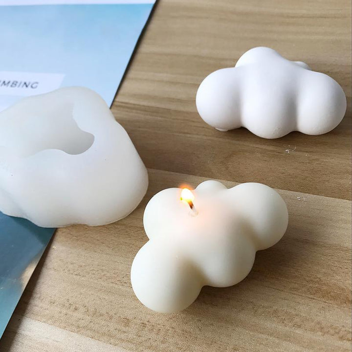 Lisslune | Serene Soy Candle Making Kit with 3D Cube Mold for Aromatherapy