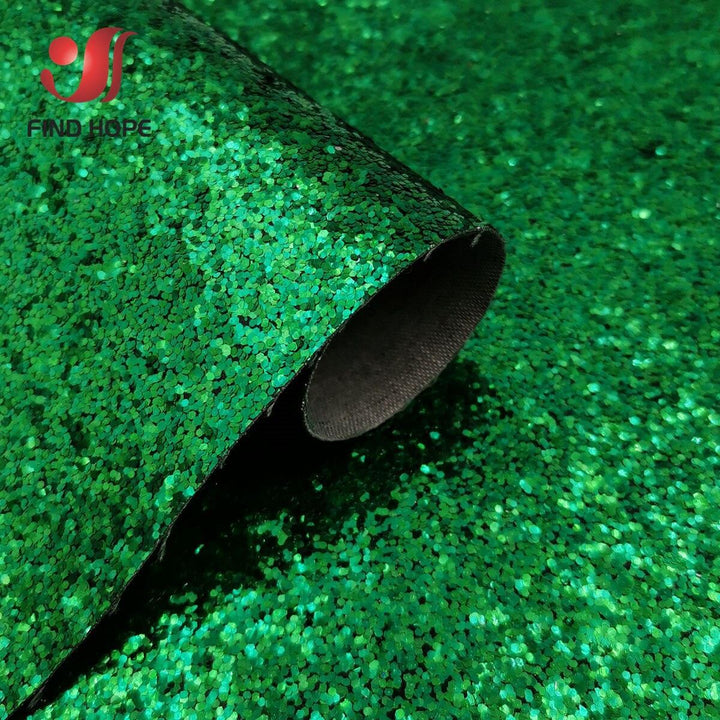 Lisslune | Sparkling Rainbow Luxury Vinyl Leather Fabric - Essential for creative crafters