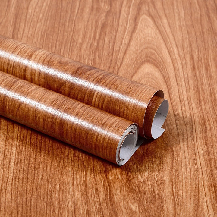 Lisslune | Self-Adhesive  Wood Grain Wall Sticker