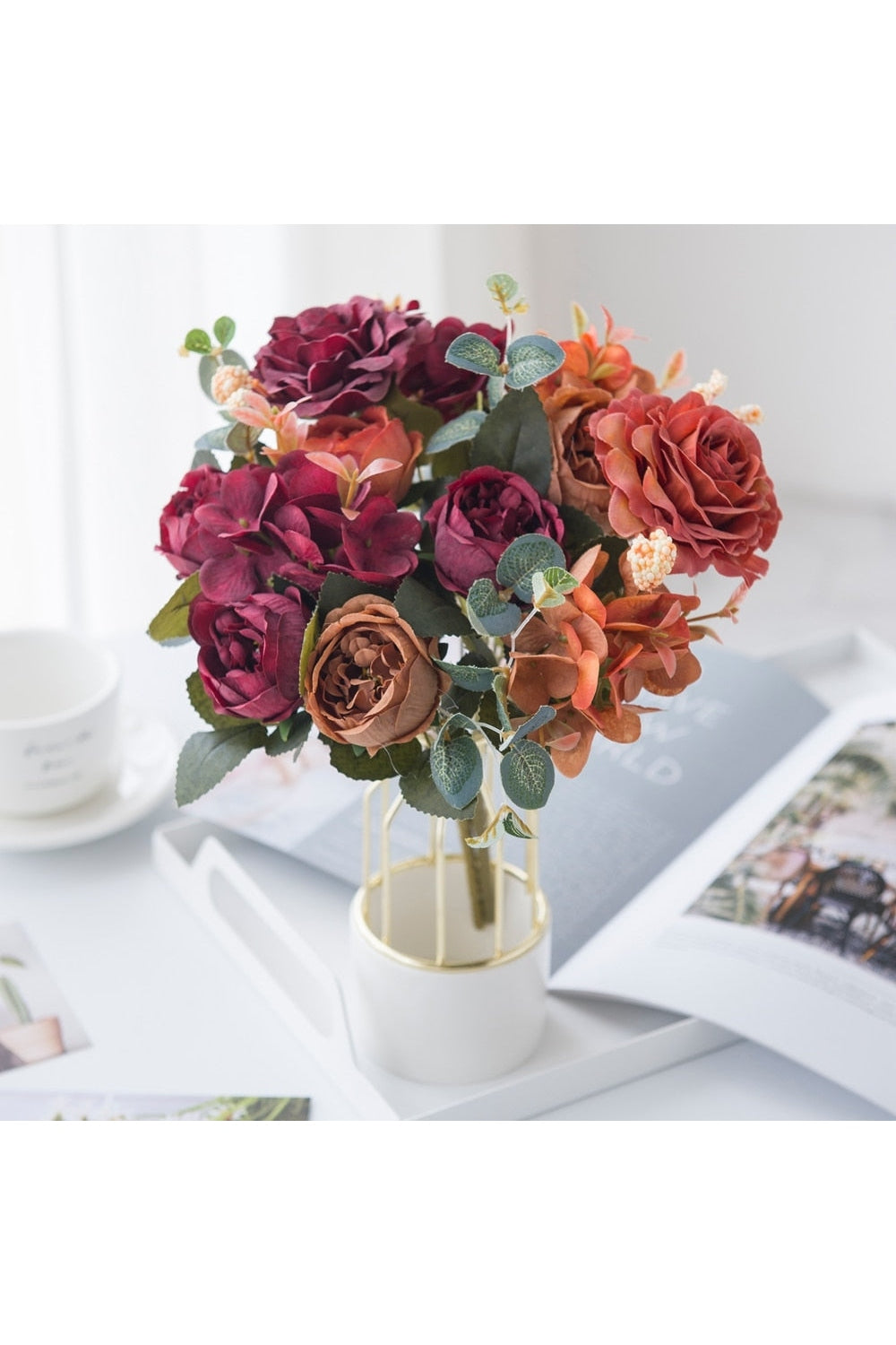 Lisslune | artificial rose display