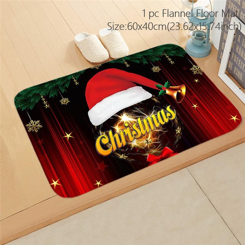 Lisslune | Cheerful Holiday Doormat for a Cheerful Welcome