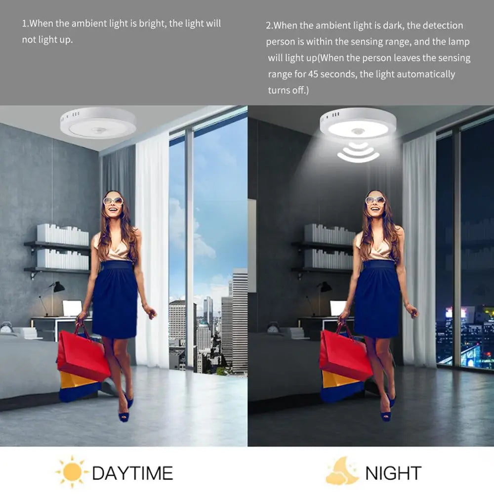 Lisslune | Motion Sensor LED Ceiling Lights – Smart Lighting for Your Home