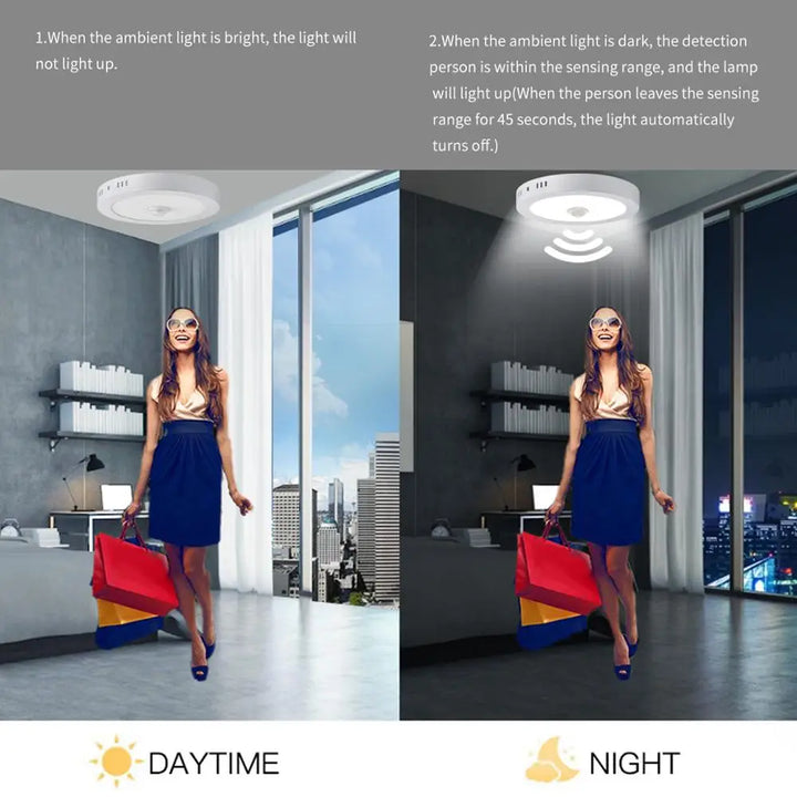 Lisslune | Motion Sensor LED Ceiling Lights – Smart Lighting for Your Home