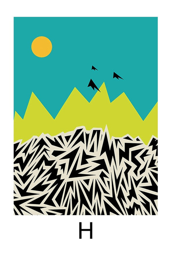Lisslune | abstract Art Poster Collection