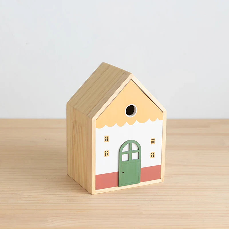 Rynx | Wood storage box Nordic Sweet House desk drawer organizer make-up items case stationery organization home office dorm table decoration