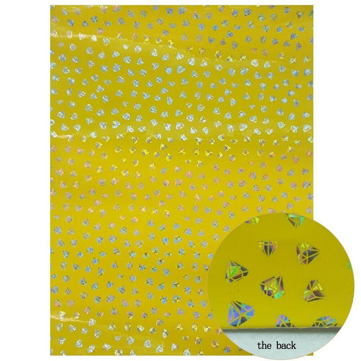 Lisslune | Luxurious Golden PU Leather Craft Sheets - Add a Touch of Luxury to Your DIY Projects!