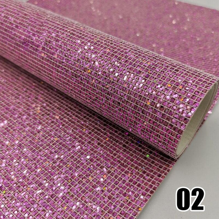 Lisslune | Glossy Luxury Faux Leather Craft Sheet for Creative DIY Projects