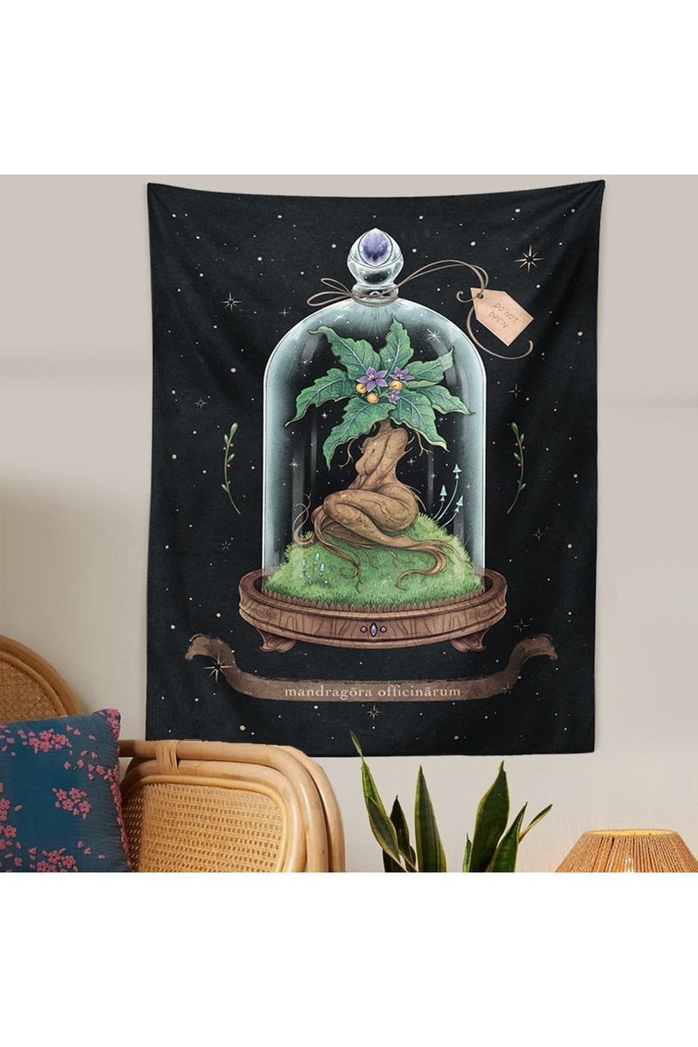 Lisslune | Mandrake Plant Tapestry