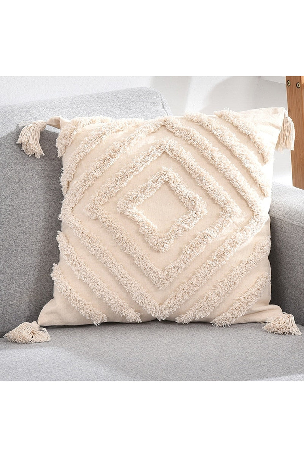 Lisslune | tufted cushion cover