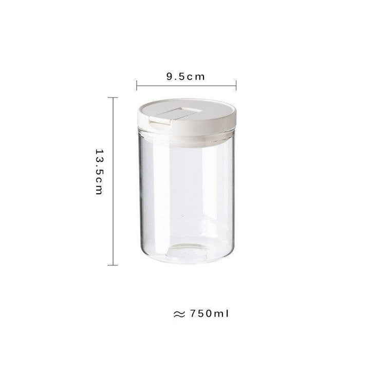 Lisslune | Moisture-proof Glass Grain Container