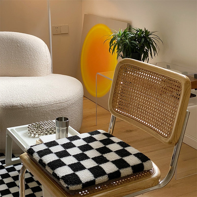Lisslune | PlaidComfort - Classic Checked Pillow