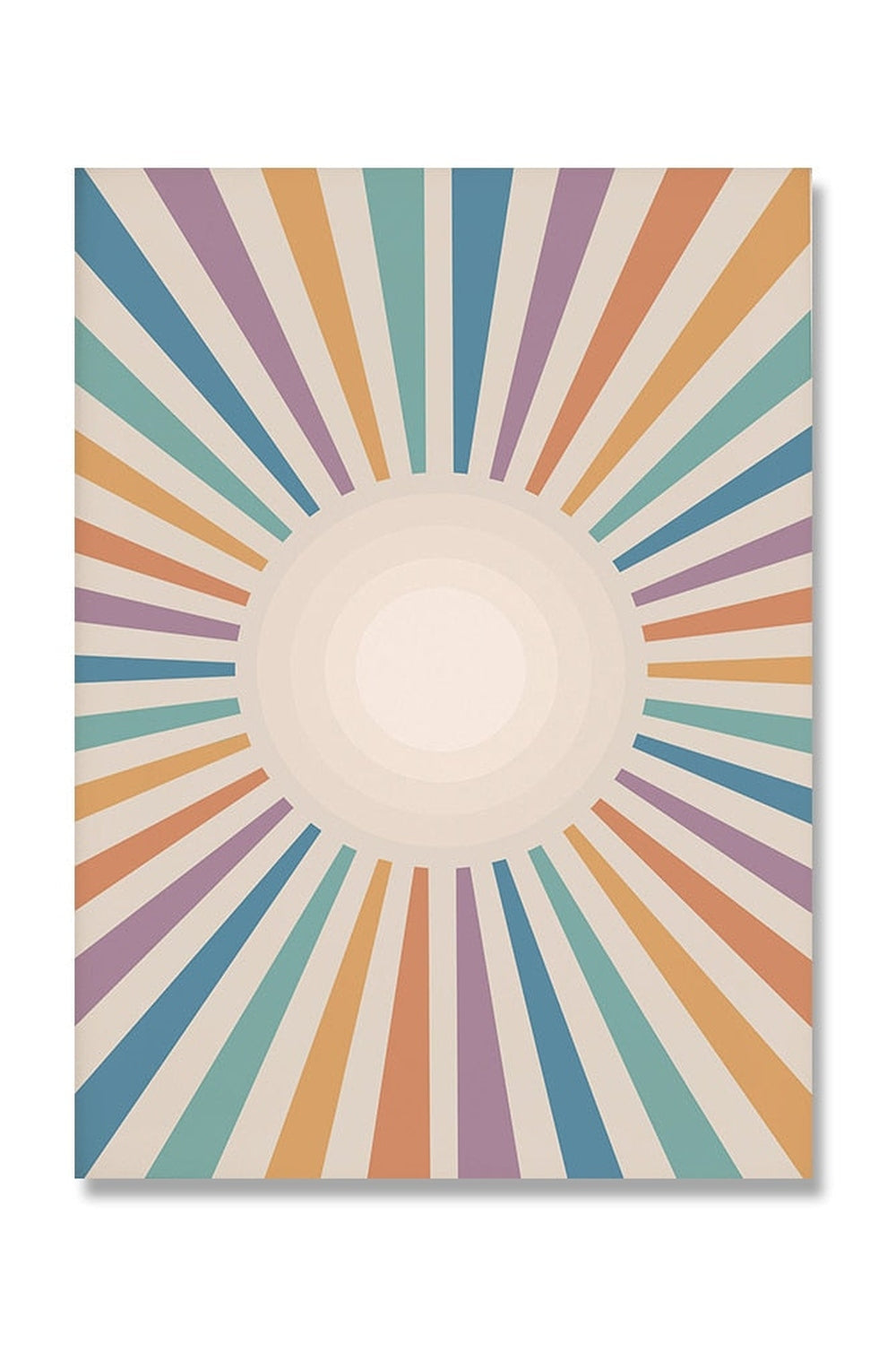 Lisslune | Geometric Canvas Poster