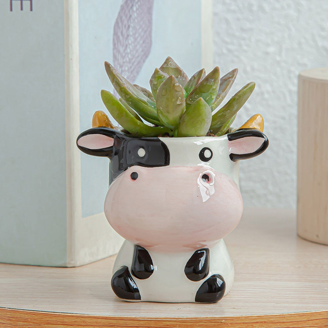 Lisslune | PetalPals - Ceramic artistic animal-shaped plant pots