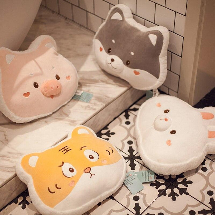 Lisslune | Charming Animal Plush Pillows - Soft, Cozy and Wonderfully Cuddly