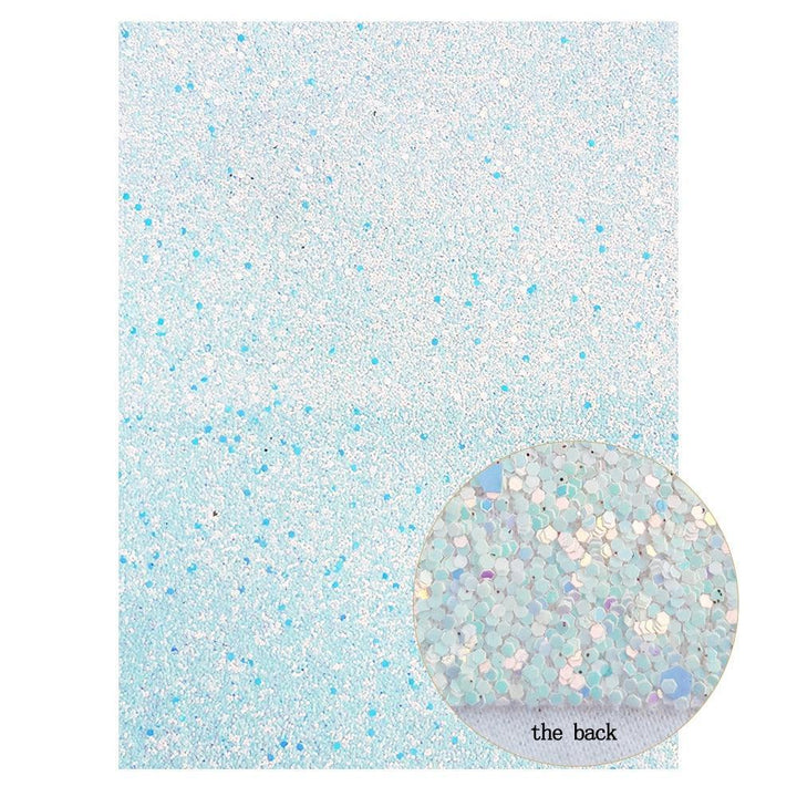 Lisslune | Enchanted Mermaid Glitter Fabric Collection - Ignite your crafting imagination
