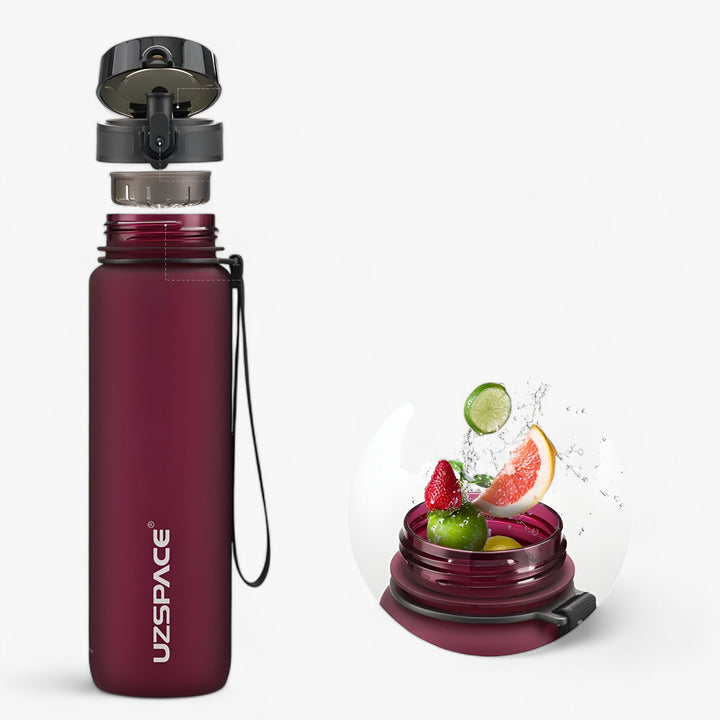Lisslune | HydraShake | Sport Shaker Bottle - BPA-free and leak-proof