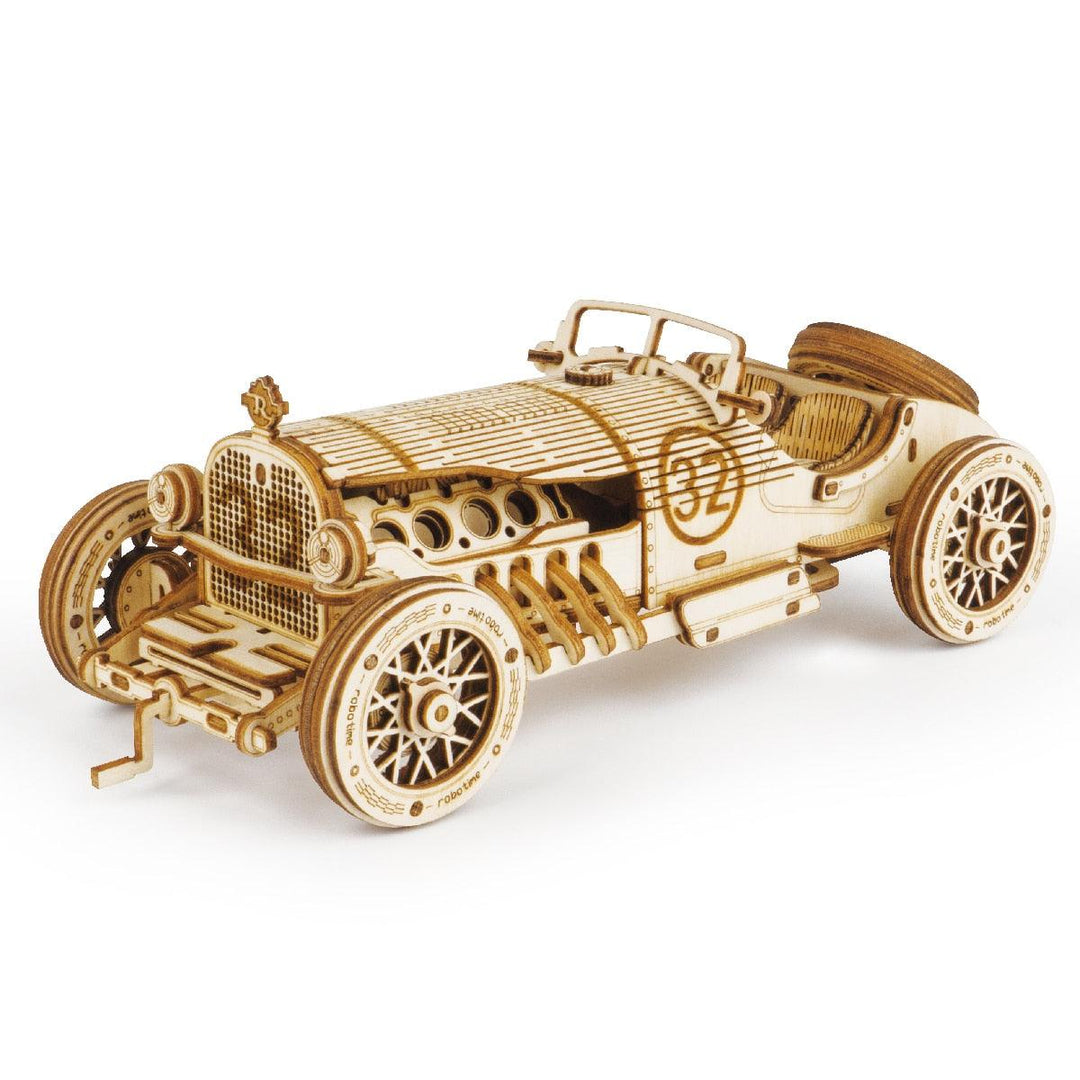 Lisslune | Historical 3D Wooden Army Jeep Model Kit for DIY Enthusiasts